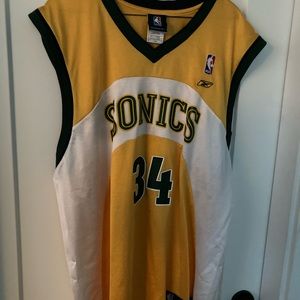 Ray Allen supersonic jersey